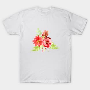 Christmas Florals T-Shirt